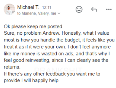 Testimonio de cliente 5